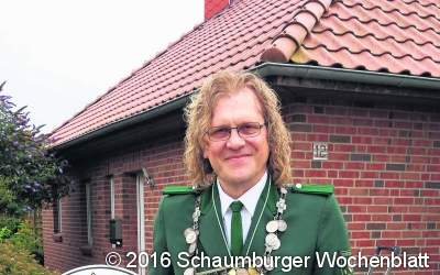 Königsscheibe aufgehängt