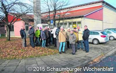 Wanderer der T.G. Schloß Ricklingen erkunden die Heimat