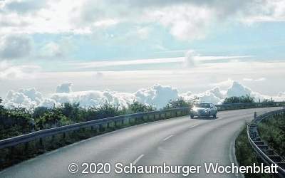 A: Alpen? Nein, nur eine Wolke...