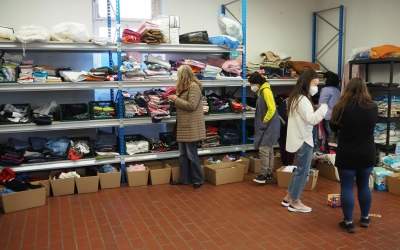 DRK unterstützt in Flüchtlingshilfe