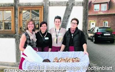 Flohmarkt mit Mühle und Backhaus