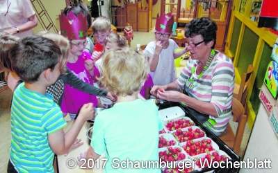 Marmeladenfabrik  im Kindergarten