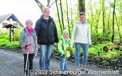 Vor schlechtem Wetter wegwandern