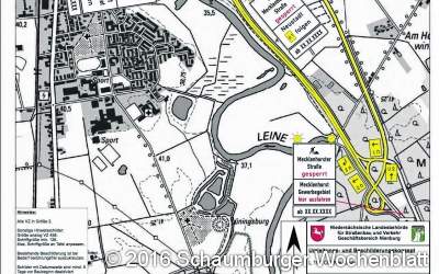 Landesstraße wird wegen Bauarbeiten voll gesperrt Die L 193 bekommt eine neue Fahrbahndecke, einen neuen Regenwasserkanal und einen Gehweg