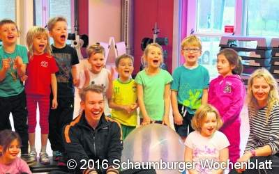 Eine Sportstunde im Fitnessstudio