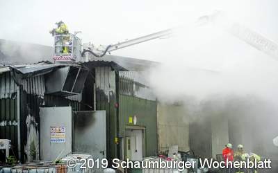 Riegelstellung verhindert Ausbreitung der Flammen