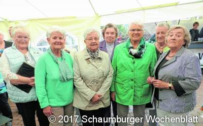Eifriger Sänger auch mit 90 Jahren voll dabei