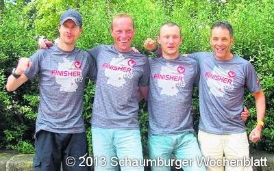 Vier Luhdener Athleten meistern Ironman-Distanz