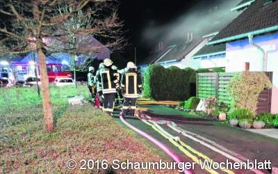 Wohnhausbrand in Lipperreihe