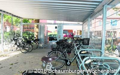 ﻿Neue Fahrradgarage geht ans Netz