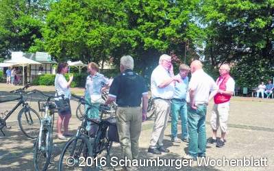 SPD Steinhude radelt durch den Ort