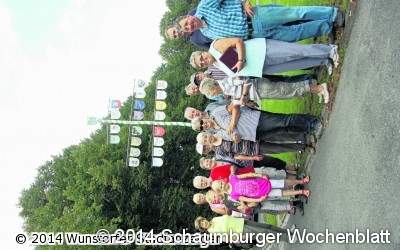 Namensschilder für Bäume besorgt
