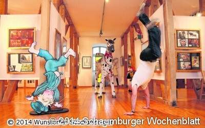 Auf den Händen laufen nicht nur kleine Kinder