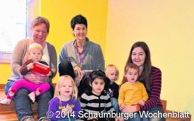 Platz für zehn Kinder in der neuen Krippe