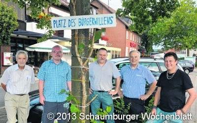 Bürger erklären Marktplatz zum 