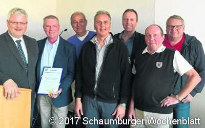 Stadt Obernkirchen ehrt erfolgreiche Golf-Senioren für die Saisonleistung