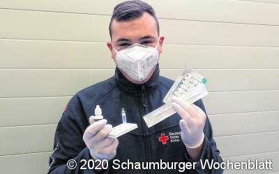 DRK führt
Schnelltest ein