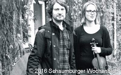 Mit Dudelsack und Fiddle