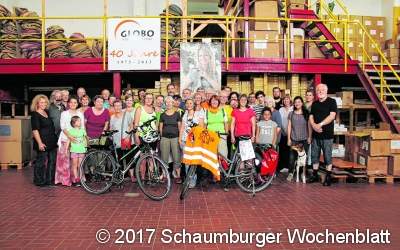 Mit dem Fahrrad Erfahrungen
sammeln und sich austauschen