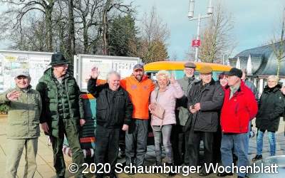 Viel Interesse am lustigen 