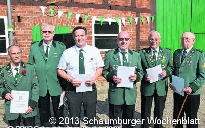 420 Jahre Mitgliedschaft geehrt