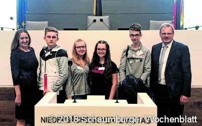 Schüler versuchen sich als Abgeordnete