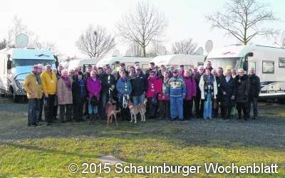 Caravan-Freunde erkunden die Region