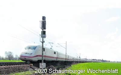 Neubau einer ICE-Trasse:

