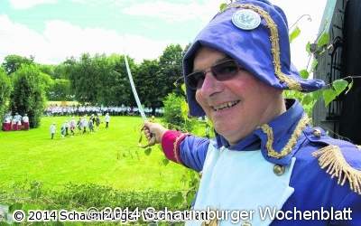 Wasserbombenschlacht im Exterfeld