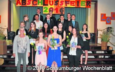 66 Schüler werden feierlich verabschiedet