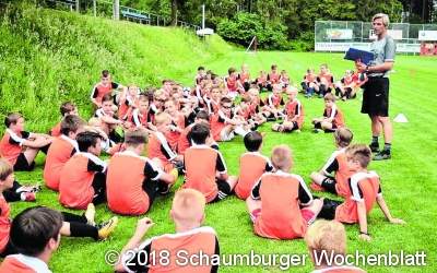 Ferien-Fußballschule 
begeistert 64 Kinder