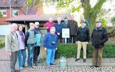 Hinweis auf ersten Dorfkrug