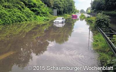 Wasser überfordert Pumpen