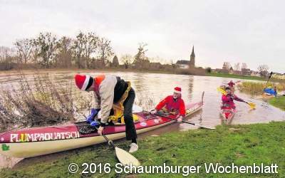 Kanuten sind heiß auf die Eisfahrt