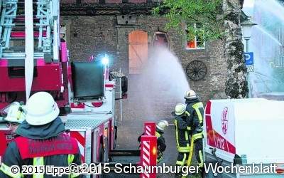 150 Feuerwehrleute im Einsatz