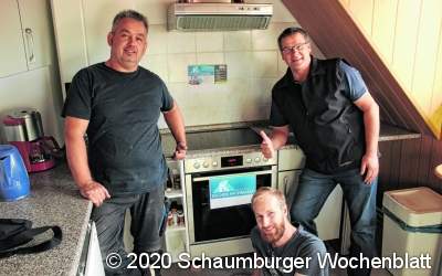 Backofen für neue Küche gespendet