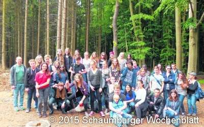 Schüler aus Europa zu Besuch