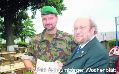 Schweizer bringen Scharnhorst-Buch mit