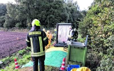 Einsatzkräfte
bereiten sich vor