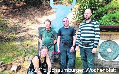 Vier Hagenburger beim  3D-Turnier in Wellie