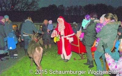 Nikolaus besuchte die Adlerwarte