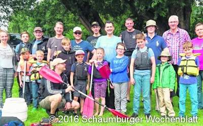 Paddeltour für Vater und Kind