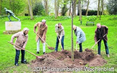 Walnuss- und Maronenbaum ergänzen die Vielfalt