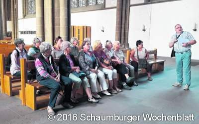 Gemeinsam erkunden die Landfrauen Minden