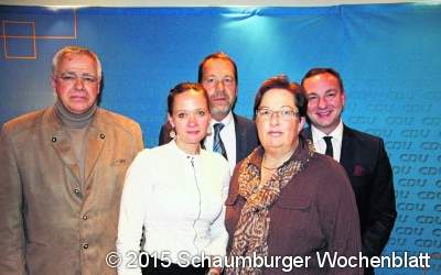 CDU-Bewerberliste zur  Regionsversammlung