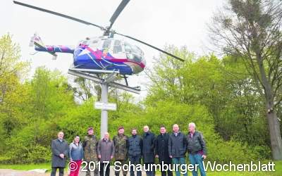 Bückeburg ist nun offiziell eine Hubschrauber-Stadt