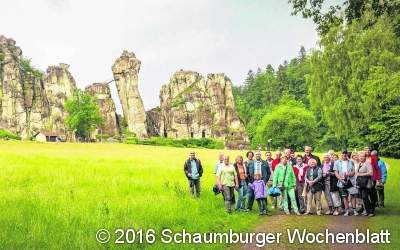 FWG besucht die Externsteine