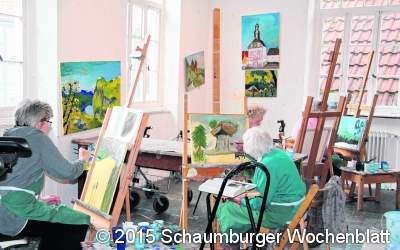 Kreative Tage mit Pinsel und Farbe