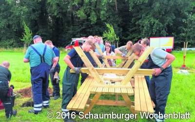 Alles fest im Boden verankert