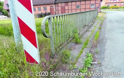 Grün und Grau für die Ortsdurchfahrt